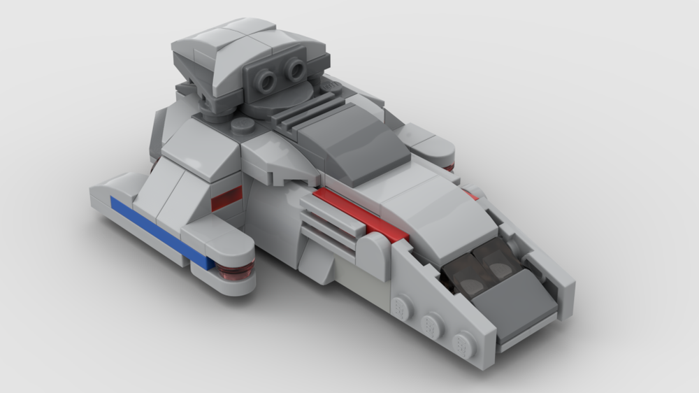 Lego USS Ganges w/ Mission module pod