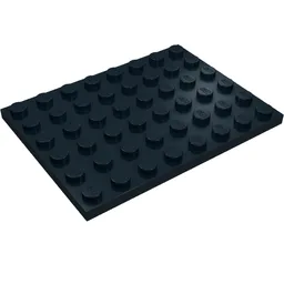 Plate 6 x 8 / Black