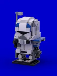 Capitaine Rex in BrickHeadz style