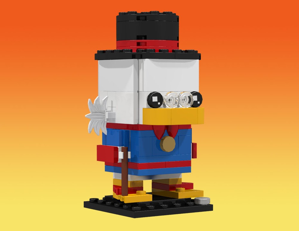 Lego Scrooge McDuck Brickhead