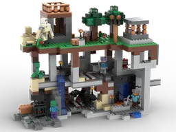Minecraft Ravine Village