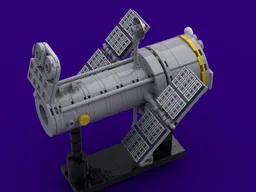 1/100 scale Hubble Space Telescope