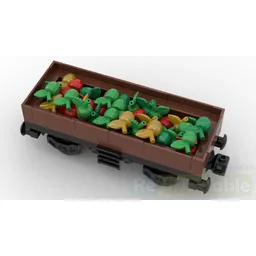 Apple transport train car