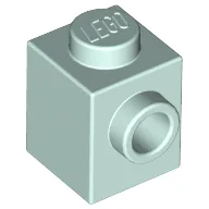 Brick Special 1 x 1 with Stud on 1 Side / Light Aqua