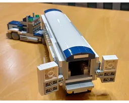 Big Rig with Refrigerated Trailer