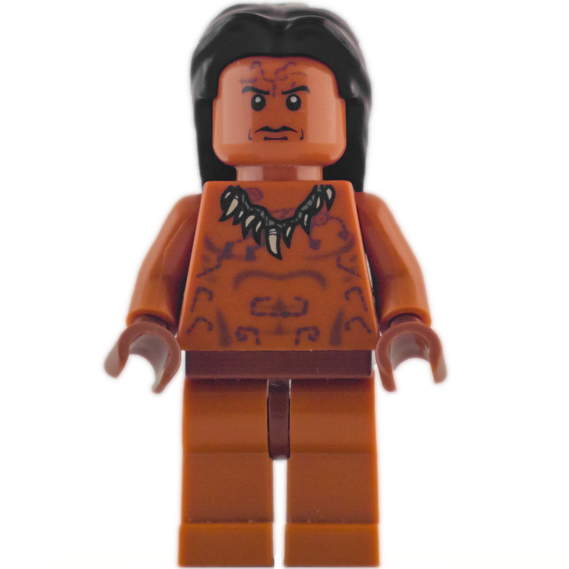 Lego Ugha Warrior with Hair
