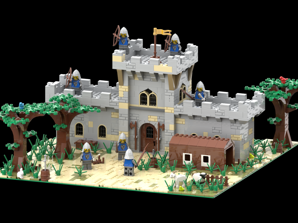 Lego Medieval outpost