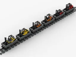 Forklift Train Wagons