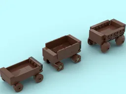3 ways to build a medieval wagon