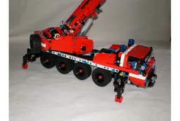 Firefighter Crane with Cage Trailer