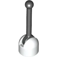 Lever Small Base with Black Lever / White