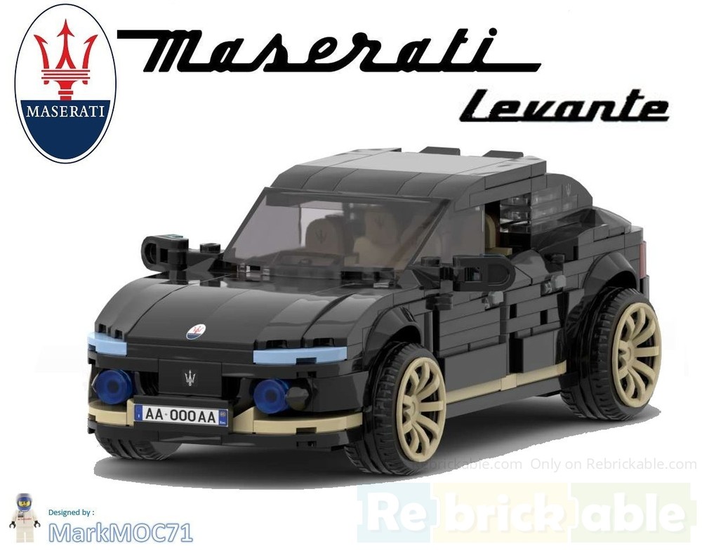 Lego MASERATI Levante - Black