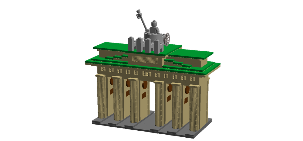 Lego Brandenburg Gate