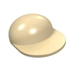 Hat / Cap Long Peak [Plain] / Tan
