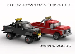 BTTF Pickup Twin Pack - Hilux and F150