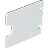 Duplo Door / Window with Cutout (Semi Oval) / White