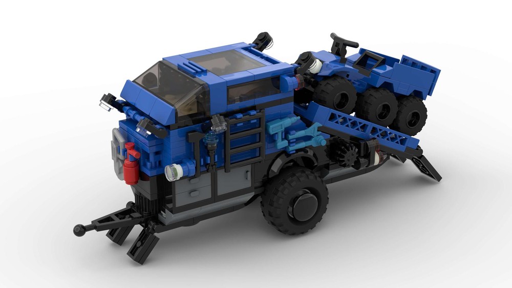 Lego Offroad adventure trucks trailer 3