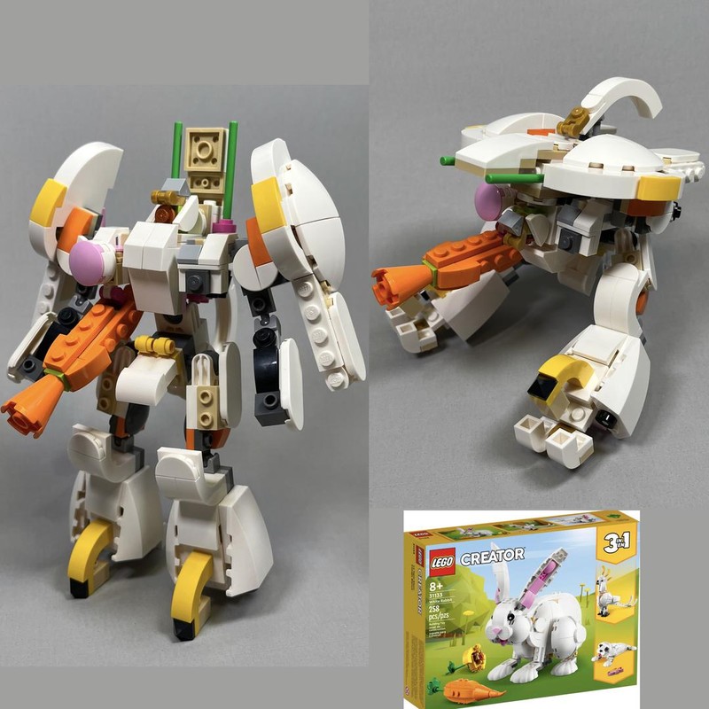 Lego 31133 alt build: Gaza-D from Mobile Suit Gundam ZZ