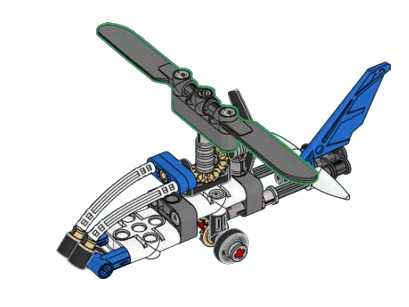 Lego Gyrocopter