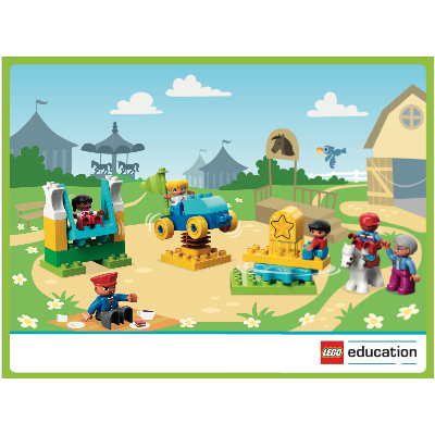 Lego Activity Card, Set 45024-1, Card 5 / [No Color/Any Color]