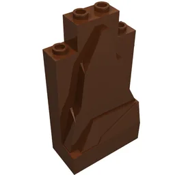 Rock Panel 2 x 4 x 6 / Reddish Brown