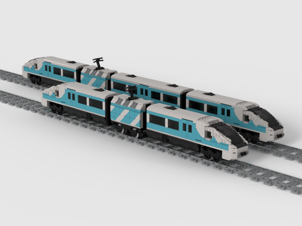 Lego Arriva train (Modulair)