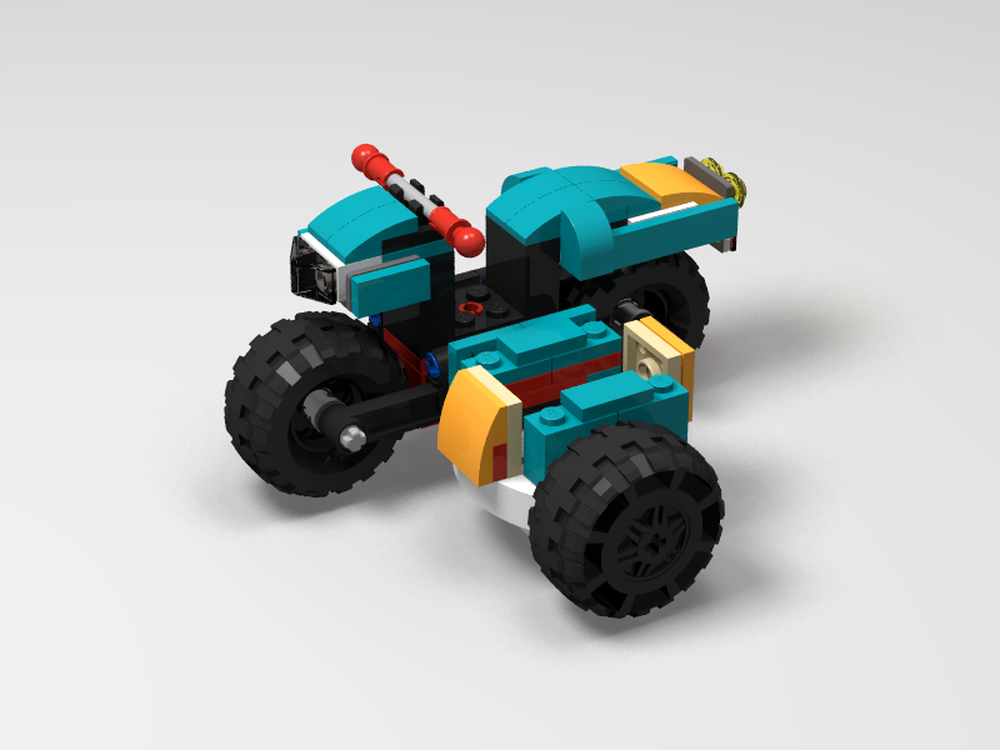 Lego 31101 MotorBike with Sidecar