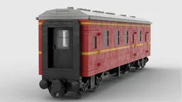 HP Express Baggage Car - MOC