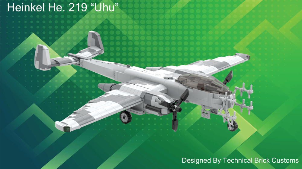 Lego Heinkel HE 219 "Uhu"