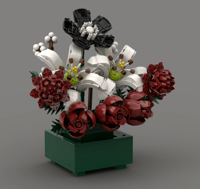 Lego The Dark Bouquet