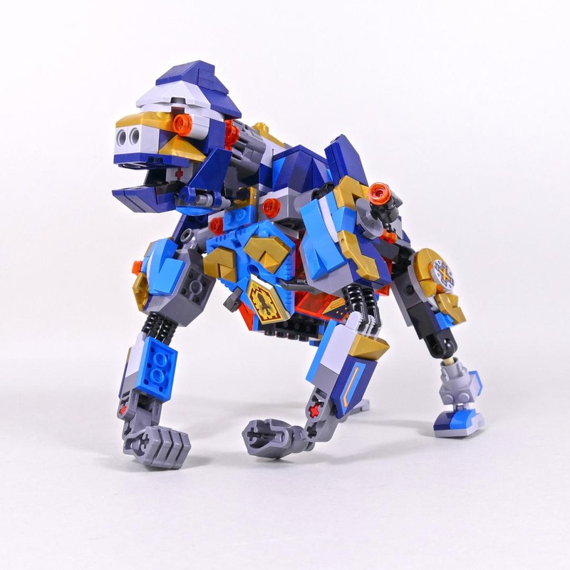 Lego Clay's Battle Gorilla - LEGO Nexo Knights 72004 C Model
