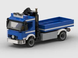 Mercedes THW LBW mit Kran