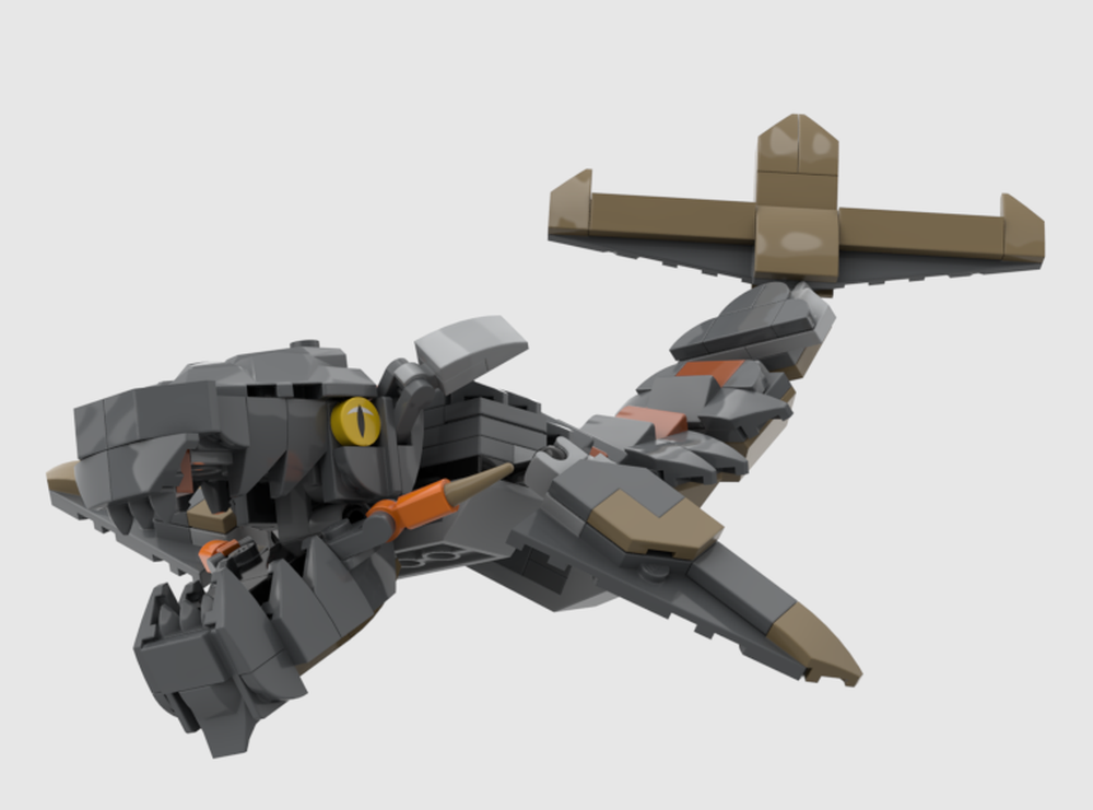 Lego Boneshark (Subnautica)