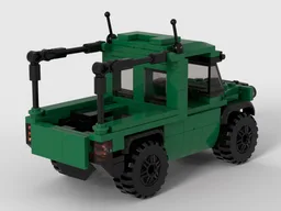 Army softtop Jeep
