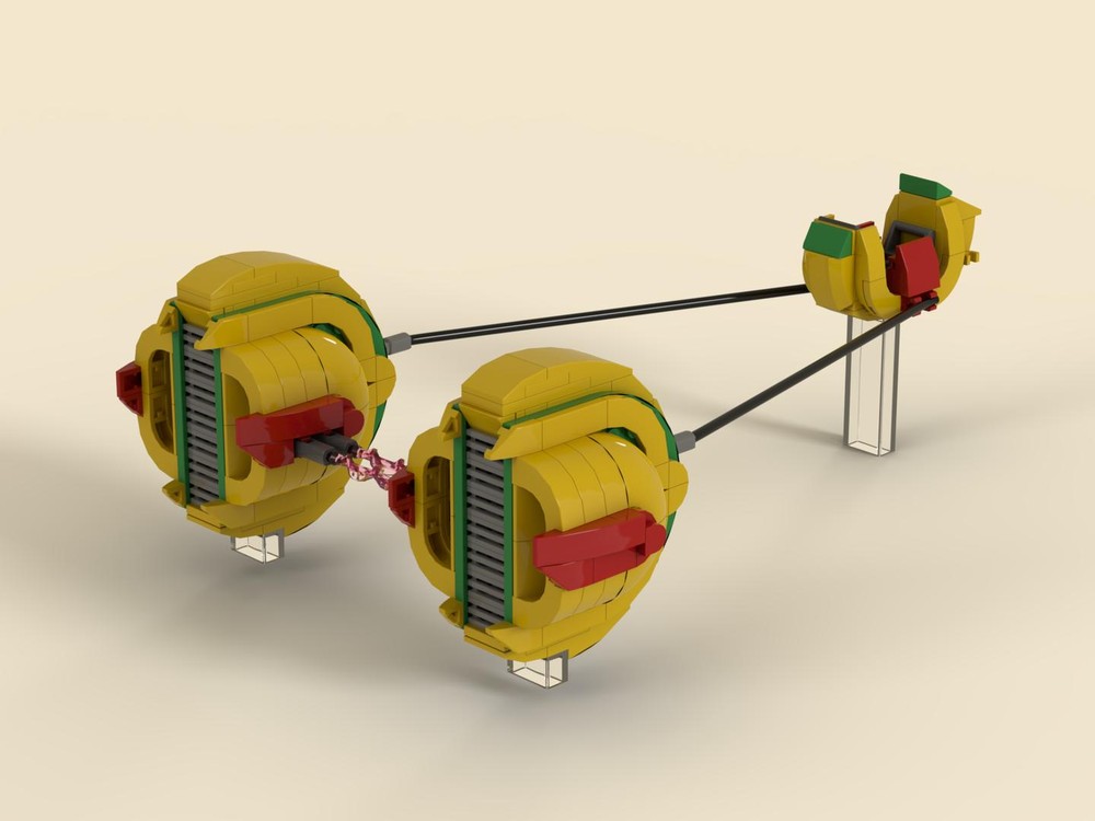 Lego Custom Podracer "Yellow 2"