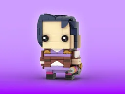 Caitlyn Brickheadz LEGO MOC - Netflix Arcane: League of Legends
