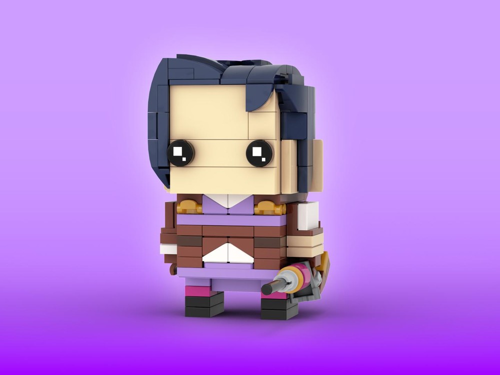 Lego Caitlyn Brickheadz LEGO MOC - Netflix Arcane: League of Legends