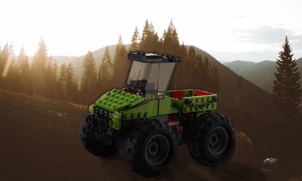 Lego Mercedes U411 UNIMOG