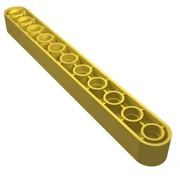 Duplo Technic Beam 11 / Yellow