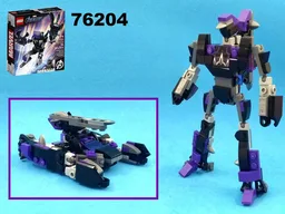 Transformer Tank from LEGO Marvel set 76204: Black Panther Mech armor