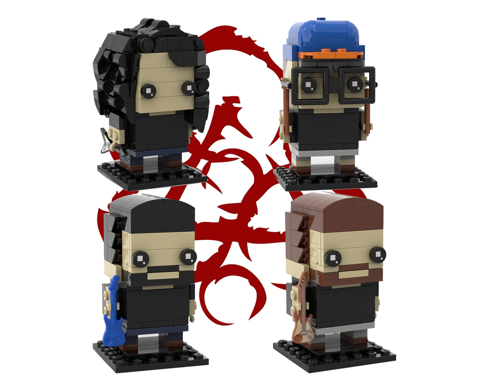 Lego Coheed and Cambria Brickheadz Bundle