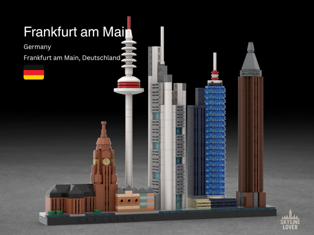 Lego Frankfurt am Main Skyline