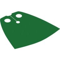 Lego Neckwear Cape, Standard [Traditional Starched Fabric] / Green