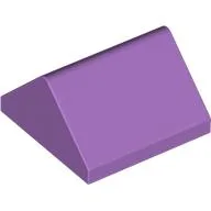 Brick Sloped 45° 2 x 2 Double / Medium Lavender