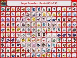 Lego Pokedex: 01 Kanto