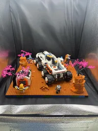 Display for set 60432 - Command Rover and Crane Loader