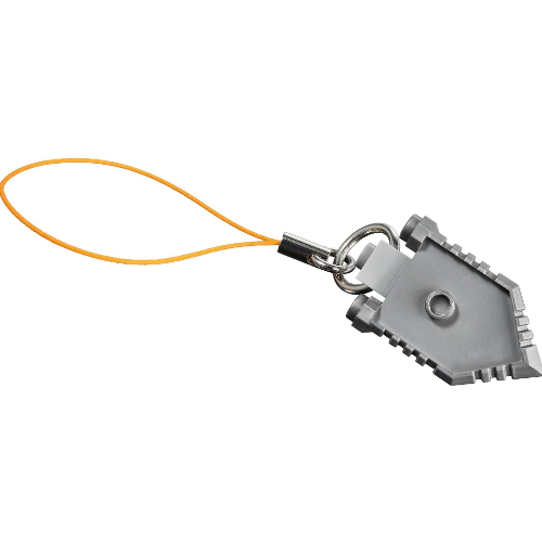 Lego Key Chain, Nexo Knights Shield / Flat Silver