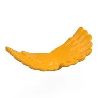 Animal / Creature Body Part, Wings Double Layer with Anti-Stud / Bright Light Orange