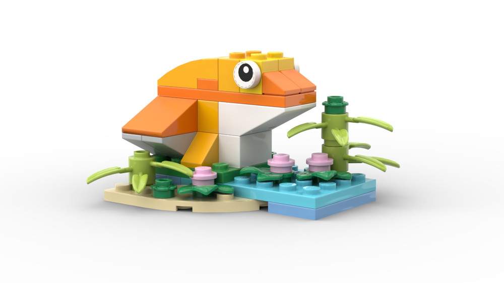 Lego 11011 Frog