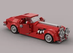 Classic Red Sports Car - Long Version